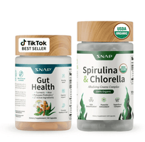 Gut Glow - Up Bundle: Gut Health + Spirulina & Chorella - ThriveMarket Health