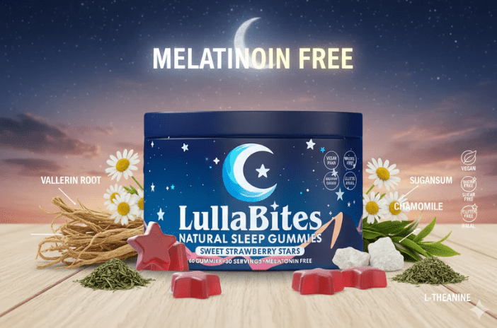 LullaBites - Sleep Sound, Wake Refreshed. Melatonin Free Sleep Gummies - ThriveMarket Health