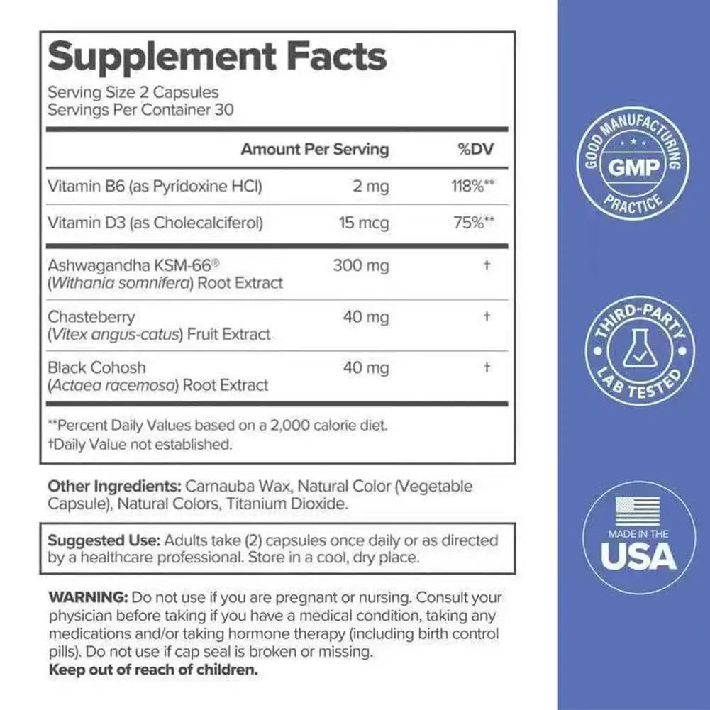 Menopausal Pre/Postbiotic for Woman | Eliminate Occasional Discomfort | Cranberry Extract Capsules - ThriveMarket Health