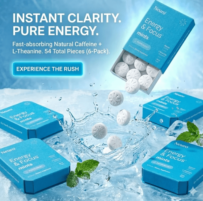 Pocket - Sized Energy Boost: Start Feeling All the Benefits of Caffeine Without the Crash - ThriveMarket Health