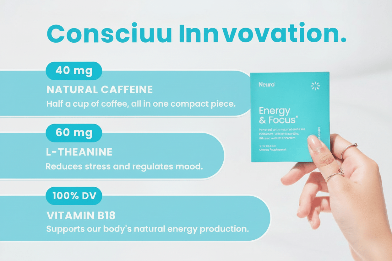 Pocket - Sized Energy Boost: Start Feeling All the Benefits of Caffeine Without the Crash - ThriveMarket Health