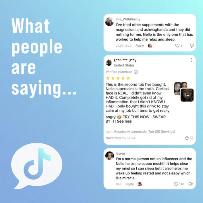 SuperCalm KSM Stress Relief Powdered Drink Tea Mix - Sleep Better and Increase Energy with Balanced Cortisol - ThriveMarket Health